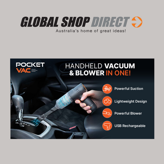 Global Shop Direct - Pocket Vac - Buy 1 Get 1 Free