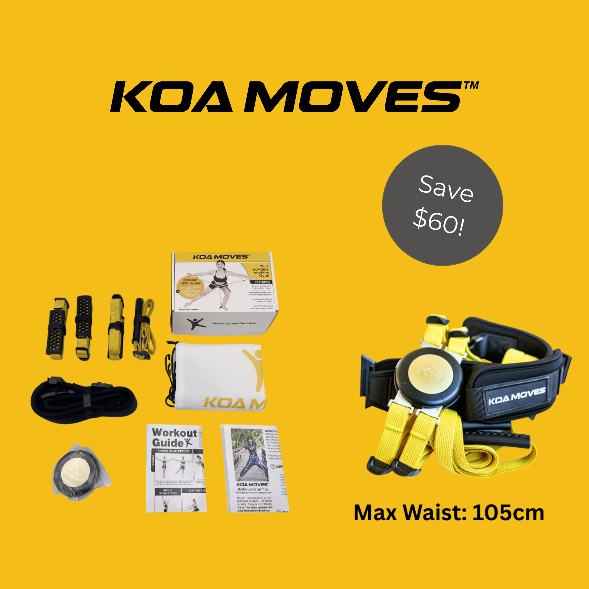 KOA MOVES - Light Weight Resistance Trainer - Save $60